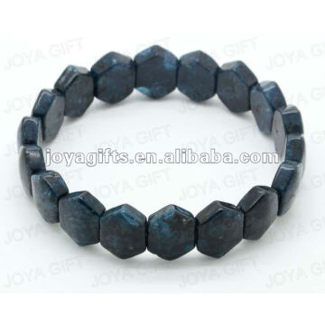 Natural Agate Pedra Bead Pulseiras